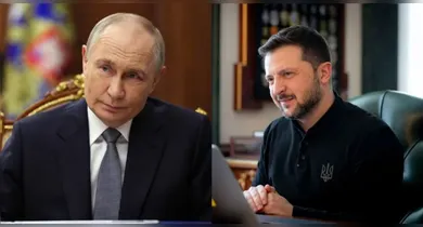 Imagem ilustrativa da notícia: Putin responde proposta de Zelensky: "Não vejo motivos para este encontro"
