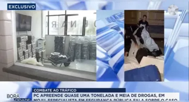Imagem ilustrativa da notícia: Polícia intercepta caminhão e apreende 1,3 tonelada de drogas no Pará
