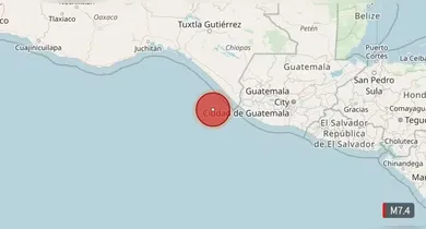 Imagem ilustrativa da notícia: Terremoto de 7,4 atinge México e gera alerta de tsunami