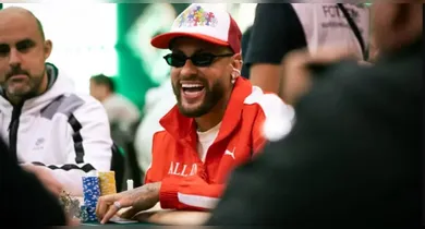 Imagem ilustrativa da notícia: Neymar vai a torneio de pôquer durante jogo do Santos