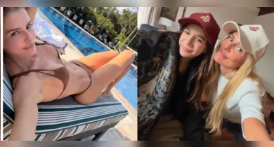 Imagem ilustrativa da notícia: Deborah Secco aproveita dia de sol em Foz ao lado da filha