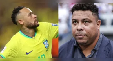 Imagem ilustrativa da notícia: "Não se cobre": Ronaldo Fenômeno aconselha Neymar sobre a Copa 2030
