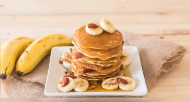 Imagem ilustrativa da notícia: Panqueca de aveia e banana: saudável, rápida e ideal para o dia a dia