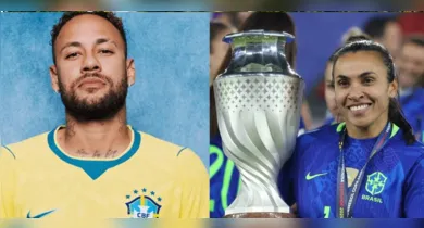 Imagem ilustrativa da notícia: Comparação entre Marta e Neymar viraliza nas redes sociais