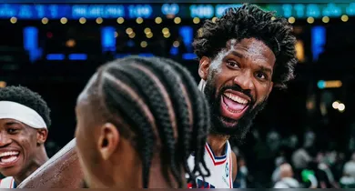 Imagem ilustrativa da notícia: Embiid faz história, 76ers elimina Celtics e vira série inédita