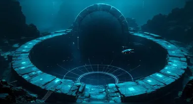 Imagem ilustrativa da notícia: Estrutura gigante é encontrada a 70 metros ao fundo do Mar da Galileia