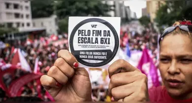 Imagem ilustrativa da notícia: Trabalhadores vão ás ruas de Belém pelo fim da escala 6x1 no Congresso