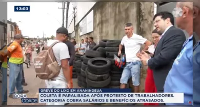 Imagem ilustrativa da notícia: Greve paralisa coleta de lixo em Ananindeua