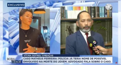 Imagem ilustrativa da notícia: Suspeito é apontado em caso de morte de Matheus Ferreira
