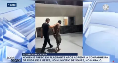 Imagem ilustrativa da notícia: Homem é preso em flagrante por agredir companheira grávida em Soure, no Pará