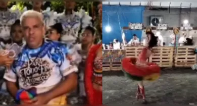Imagem ilustrativa da notícia: Vídeo: dançarinos de quadrilha acusam padre de preconceito em Belém
