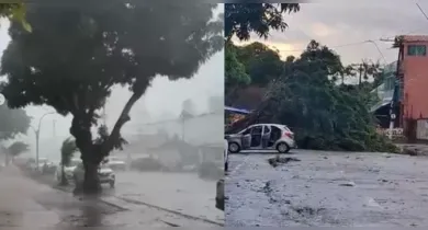Imagem ilustrativa da notícia: Chuva forte causa estragos e deixa prejuízos em Mosqueiro