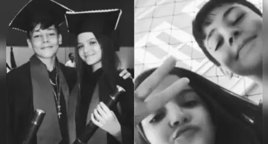 Imagem ilustrativa da notícia: Mel Maia relembra amizade com  Gabriel Ganley na época da escola