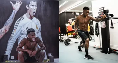 Imagem ilustrativa da notícia: Vini Jr. revela inspiração em CR7 e revela controlar vida sexual