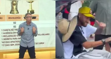Imagem ilustrativa da notícia: Neto detona Neymar por ida à Disney: "Somos o Pateta"