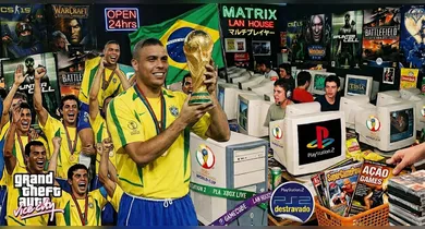 Imagem ilustrativa da notícia: O mundo dos videogames na última vez que o Brasil ganhou a Copa