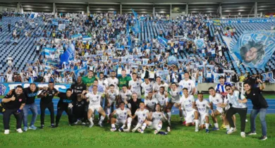 Imagem ilustrativa da notícia: Júnior Rocha exalta atuação do Paysandu e apoio da torcida bicolor no Castelão