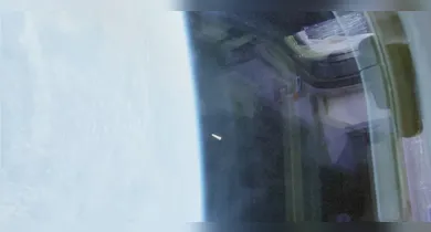 Imagem ilustrativa da notícia: Imagens de óvni registrado por astronautas da Nasa são divulgadas pelos EUA