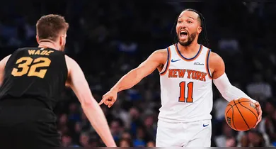 Imagem ilustrativa da notícia: Brunson decide e Knicks arranca virada histórica contra os Cavs