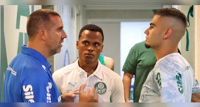 Imagem ilustrativa da notícia: Palmeiras chega a Belém neste sábado (09); veja horário e hotel