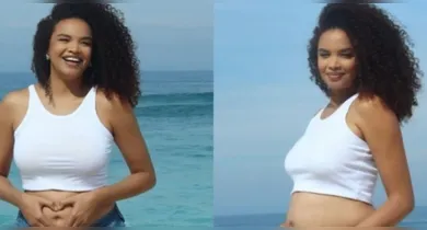 Imagem ilustrativa da notícia: Lucy Ramos anuncia gravidez do segundo filho: "Pequeno milagre"