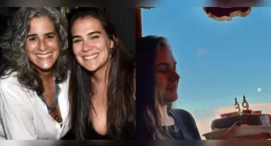 Imagem ilustrativa da notícia: Lúcia Veríssimo se declara à esposa 28 anos mais jovem