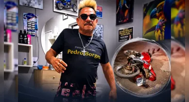 Imagem ilustrativa da notícia: Colisão mata o produtor cultural 'Cabelo de Ouro' em Marabá
