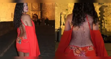 Imagem ilustrativa da notícia: Maisa aposta em look sexy para aproveitar a noite em Ibiza e surpreende