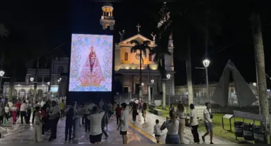 Imagem ilustrativa da notícia: Cartaz do Círio 2026 será revelado em estrutura de LED na Praça Santuário