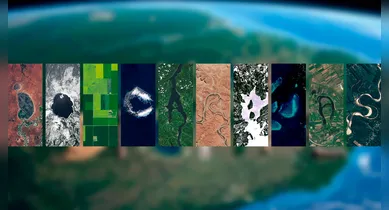 Imagem ilustrativa da notícia: Veja como escrever seu nome com alfabeto de imagens da terra