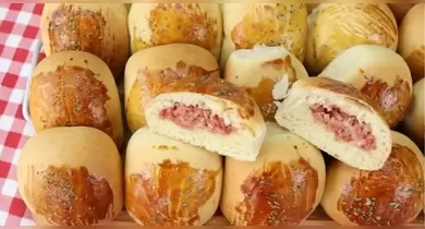 Imagem ilustrativa da notícia: Receita fácil de pão de batata com calabresa para o lanche da tarde