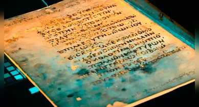 Imagem ilustrativa da notícia: Cientistas encontram 40 páginas perdidas do Novo Testamento