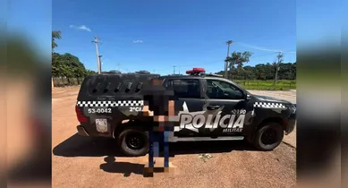 Imagem ilustrativa da notícia: Foragido de Goiás é capturado pela Polícia Militar em Redenção