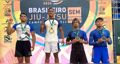 Imagem ilustrativa da notícia: Paraense é campeão brasileiro de jiu-jítsu aos 17 anos