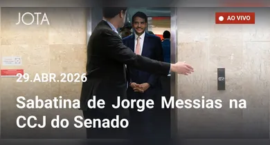 Imagem ilustrativa da notícia: Jorge Messias chega a sabatina, indicado ao STF, na CCJ do Senado