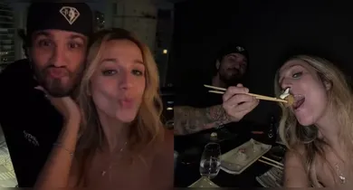 Imagem ilustrativa da notícia: Ex-BBB Samira aparece em clima de romance com youtuber famoso