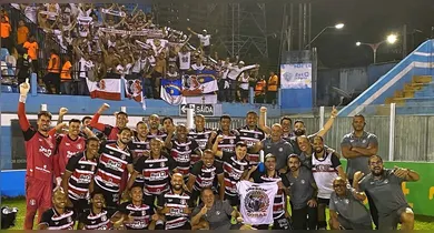 Imagem ilustrativa da notícia: Torcida do Santa Cruz provoca Paysandu com hit de Joelma após derrota