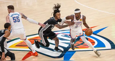 Imagem ilustrativa da notícia: Thunder vence Spurs com brilho de Shai e fica a um passo da final