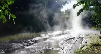 Imagem ilustrativa da notícia: Rio fervente na Amazônia chega a 90ºC e cozinha animais vivos