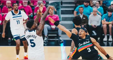 Imagem ilustrativa da notícia: NBA hoje: Wolves e Knicks defendem vantagem no Jogo 2