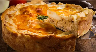 Imagem ilustrativa da notícia: Aprenda a fazer uma deliciosa receita de torta de frango cremosa