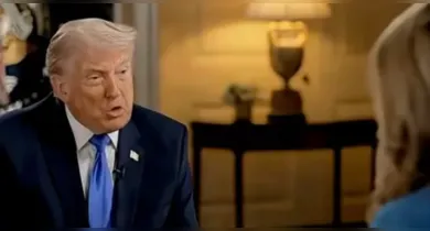 Imagem ilustrativa da notícia: Trump se irrita ao ser chamado de pedófilo por atirador 