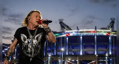 Imagem ilustrativa da notícia: VÍDEO: Mangueirão já está aberto para show do Guns N’ Roses