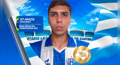 Imagem ilustrativa da notícia: Paysandu anuncia o zagueiro Pedro Carrerette para a Série C