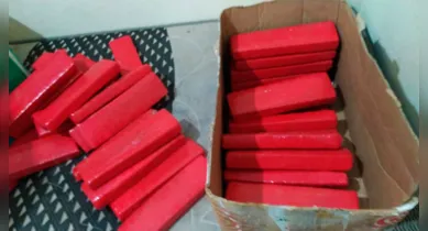 Imagem ilustrativa da notícia: PM apreende R$ 1,3 milhão em drogas e busca traficante em Marabá
