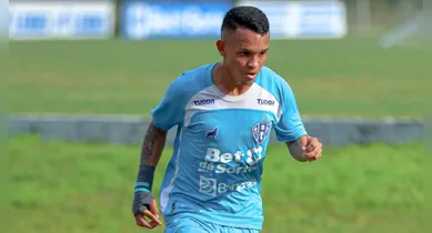 Imagem ilustrativa da notícia: Thalyson avança na recuperação e já treina com bola no Paysandu