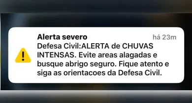 Imagem ilustrativa da notícia: Atenção! Defesa Civil emite alerta para chuvas intensas em Belém