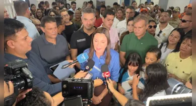 Imagem ilustrativa da notícia: Governadora Hana entrega escola estadual reconstruída em Ananindeua