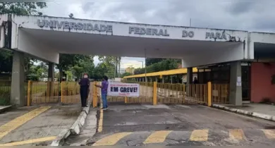 Imagem ilustrativa da notícia: Servidores da UFPA fecham portões durante Dia Nacional de Luta
