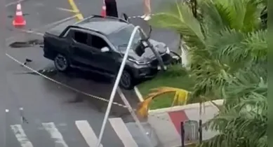 Imagem ilustrativa da notícia: Acidente entre dois carros é registrado em Belém nesta sexta, 8